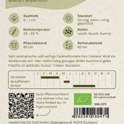 Fryd BIO Cocktailtomate Sunviva