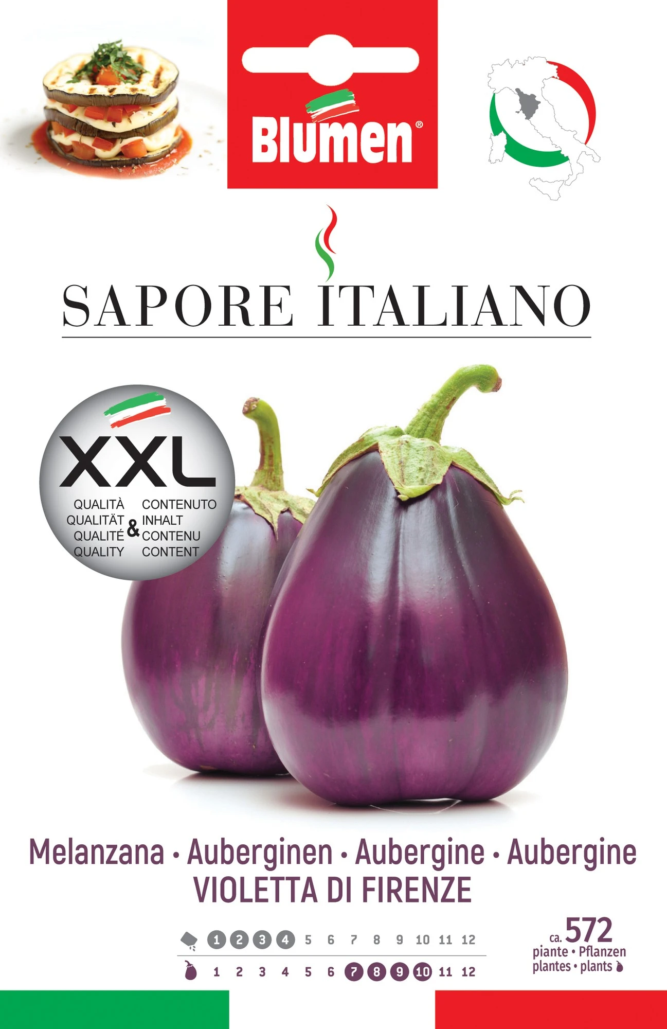 Auberginen Violetta Di Firenze | Auberginensamen Von BLUMEN Group 1 Auberginen Violetta Di Firenze | Auberginensamen Von BLUMEN Group